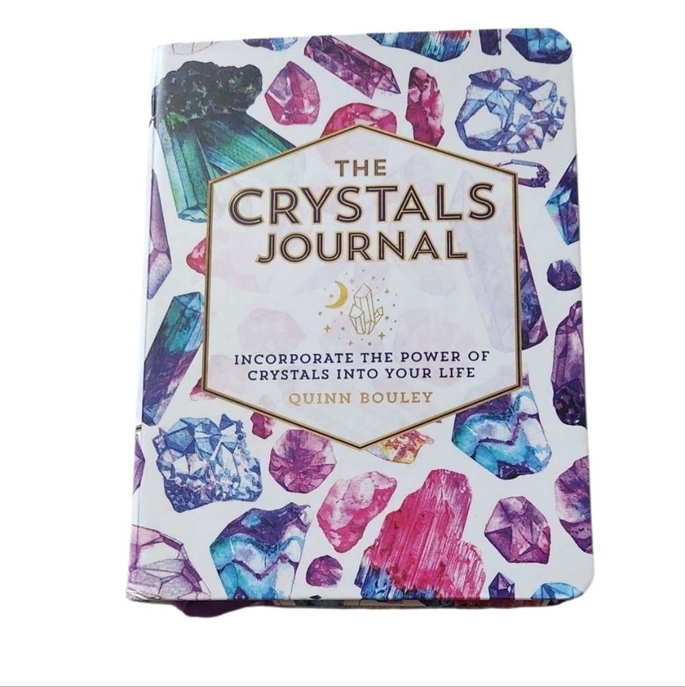 The Crystals Journal with Gemstone Design - Picture 1 of 4